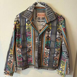 Perte D'ego Retro Jacquard Jacket